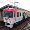 「けいおん！5th」「鉄道むすめ」ラッピング電車の展示も行われる。写真は「けいおん！5th」ラッピング車。