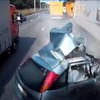 ベルギーの高速道路で起きた大事故