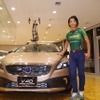 新城幸也（ヨーロッパカー）とボルボV40クロスカントリー