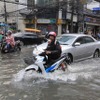 アソーク通りの洪水（２１日）