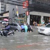 アソーク通りの洪水（２１日）