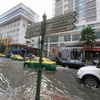 アソーク通りの洪水（２１日）