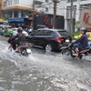 アソーク通りの洪水（２１日）