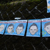 古賀志山にガーミンの選手たちの似顔絵が（ジャパンカップ14）