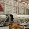 アンタレスロケットに結合されるシグナス補給船運用3号機（出典：Orbital Sciences Corporation）