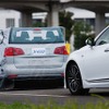 据置されたバルーンへの追突デモンストレーション。