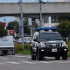 自動ブレーキの性能試験は10-60km/hで、車体後部を模したバルーンに突っ込むかたちで実施する。