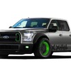 新型フォードF-150のカスタマイズカーの予告スケッチ