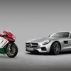 MVアグスタのF3 800 Agoとメルセデス-AMG GT