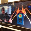 テクニカルな部分を紹介する動画が流れている
