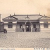 開業当時の酒田駅。現在は羽越本線の中間駅だが、1914年の開業当初は酒田線（現在の陸羽西線）の駅だった。