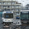 「路面電車まつり」は浦上車庫と長崎西洋館で開催される。写真は浦上車庫。