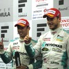 第1レースはロッテラー（右）、第2レースは中嶋一貴（左）がポールを獲得。