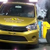 スズキセレリオのユーロNCAP衝突テスト