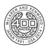 JVCケンウッド、マクラーレン・メルセデスF1チームが共同作成した400戦記念ロゴ