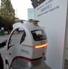 【G空間EXPO14】「目的地まで連れてって」…日立の移動支援ロボットが初デモ