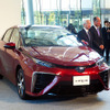 11月18日、日本科学未来館で行われたトヨタFCV『MIRAI』発表会