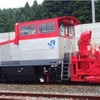 このほどJR西日本が配備を完了した北陸新幹線用除雪作業車。出力800馬力と600馬力の2種類がある。800馬力は新幹線の除雪作業車では最大。