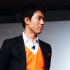 東京・六本木で11月20日に公開されたジャガー『Fタイプ 錦織圭エディション』。錦織圭選手、許斐剛氏、マグナス・ハンソン社長などがそれぞれ想いを語った