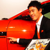 東京・六本木で11月20日に公開されたジャガー『Fタイプ 錦織圭エディション』。錦織圭選手、許斐剛氏、マグナス・ハンソン社長などがそれぞれ想いを語った