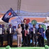 コンケンを訪れたプラユット首相