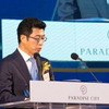 パラダイス社 田必立会長