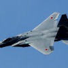 パワーのあるF-15の機動飛行は迫力満点。