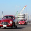 東京お台場の街を行くフェラーリ・195インテル