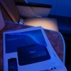 タレス製エンターテイメントシステムの説明書。仮のものが搭載されている。