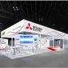 エコプロダクツ2014での三菱電機ブースのイメージ