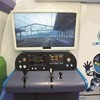 子供向けの運転台。