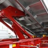 シングルタイヤ化した2軸ダンプセミトレーラー
