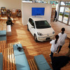 神奈川県藤沢市の「Fujisawaサスティナブル・スマートタウン」で開催中の「e-mobilitystation@湘南T-SITE」。脳波測定システムを活用したEV試乗“e-driving”に挑戦