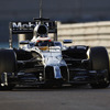11月のアブダビでのテストで走った、マクラーレン・ホンダのテスト車「MP4-29H/1×1」。