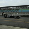 佐藤琢磨がドライブしたホンダのテストカー。