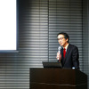 国際感染症センタートラベルクリニック（東京・新宿）の医長・金川修造氏（都内で12月11日に開かれた「うがいプレスセミナー」）