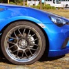 データシステム製「スバル BRZ 専用フロントバンパースポイラー」と「テールエンドスポイラー」を装着した、スバル BRZ