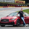 ベルギーのスパ・フランコルシャンに到着したインフィニティ Q50 オールージュ