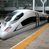 中国の二大鉄道車両メーカー、中国南車と中国北車が合併を発表。写真は北車グループが製造した高速鉄道車両のCRH3形