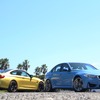 BMW M4（左）、BMW M3（右）