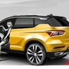 広州汽車のGS4 の予告スケッチ