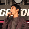 東京オートサロン2015 ブリヂストンブース佐藤琢磨トークショーの様子