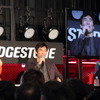 東京オートサロン2015 ブリヂストンブース佐藤琢磨トークショーの様子