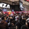 東京オートサロン2015 ブリヂストンブース佐藤琢磨トークショーの様子