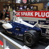 今回はスーパーフォーミュラカーをブース展示。