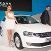 上海VWブース　コンパニオン（上海モーターショー2013）