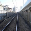 1月24日の終列車限りで使用を終了する仮上り線。31日のイベントでは仮上り線を歩く「ミニウォーキング」も行われる。