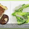 エールフランスの著名シェフ特製機内食紹介動画のキャプチャ（2）
