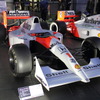ホンダF1参戦記者会見が行なわれた青山本社に8台のF1マシンが集結