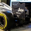 ホンダF1記者会見で展示された、マクラーレン・ホンダ『MP4-30』